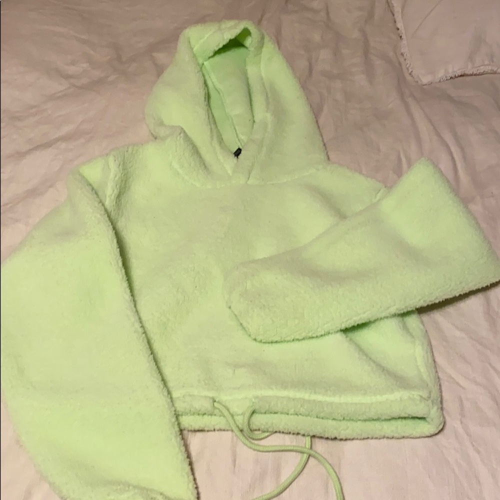 Like green sweater